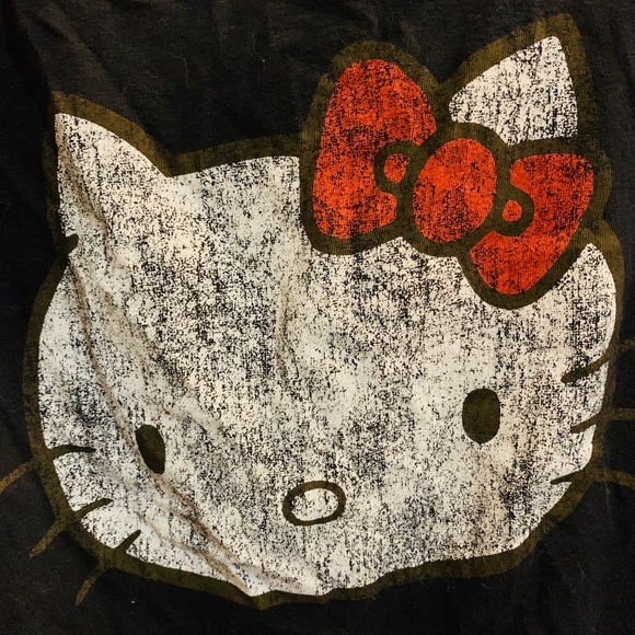 Hello Kitty Cute T-shirt~ - Women | Color: Black | Size: XS - Picture 2 of 6